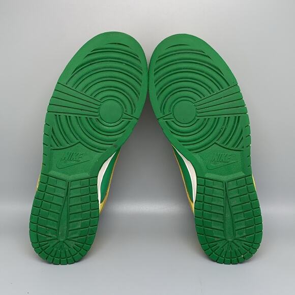 Nike Dunk‎ Low Retro Reverse Brazil Running Shoes DV0833-300 Men's Sz 11 - Picture 8 of 10